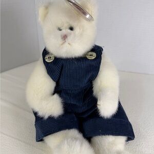 Vintage Ty Attic Treasures Ivory Teddy Bear (Style 6062) ~9”